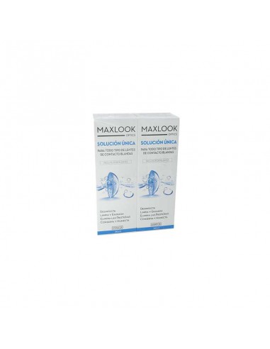 MAXLOOK OPTICS SOLUCION UNICA DUPLO 360 ML