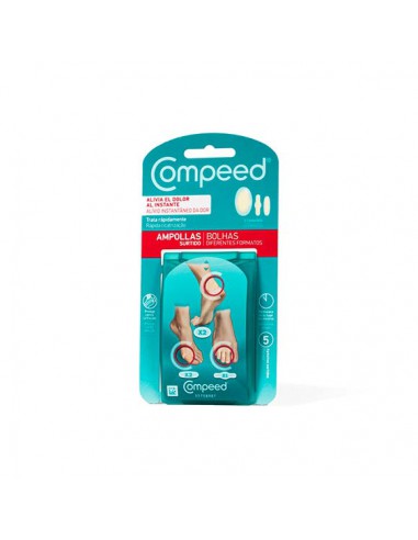 COMPEED AMPOLLAS HIDROCOLOIDE SURTIDO 5 U