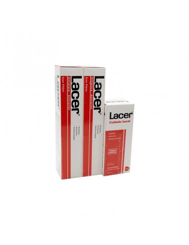 PASTA LACER 125 ML DUPLO + COLUTORIO 200 ML