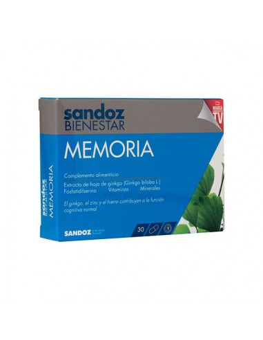 SANDOZ BIENESTAR MEMORIA 30 CAPS