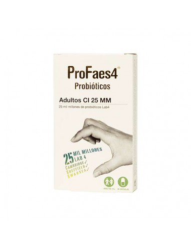 PROFAES4 PROBIOTICO ADULTOS  25 MM 30 COMP