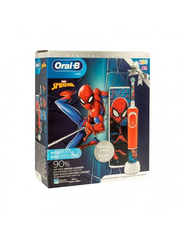 ORAL B CEPILLO ELECTRICO NIÑOS +3 AÑOS SPIDERMAN