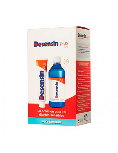 DESENSIN  PLUS PASTA DENTAL + COLUTORIO PACK