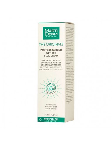 MARTIDERM PROTEOS SCREEN SPF50+ FLUID CREAM 1 EN