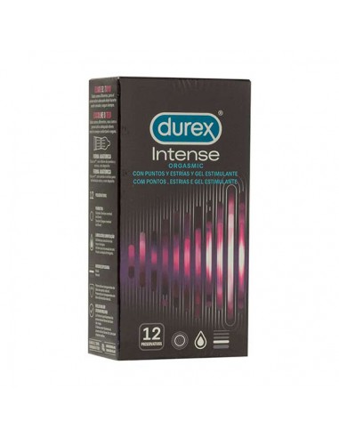 PRESERVATIVOS DUREX INTENSE ORGASMIC  12