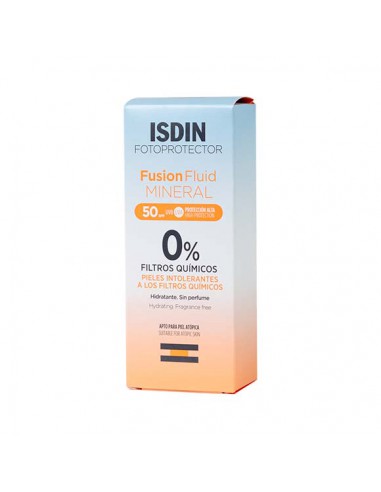 FOTOPROTECTOR ISDIN SPF-50+ FUSION FLUID MINERAL