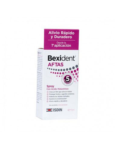 BEXIDENT AFTAS SPRAY BUCAL PROTECTOR 15 ML