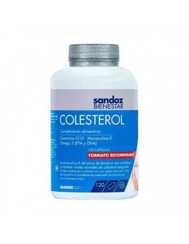 SANDOZ COLESTEROL 120 CAPS BOTE