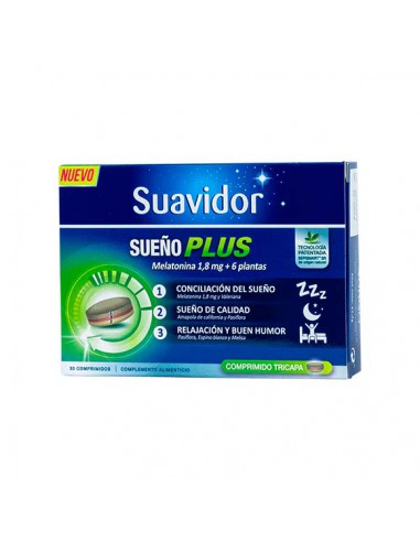 SUAVIDOR SUEÑO PLUS 30 COMPRIMIDOS