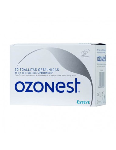 OZONEST 20 TOALLITAS OFTALMICAS