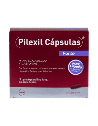 PILEXIL CAPSULAS FORTE CABELLO Y UÑAS 150 CAPSUL