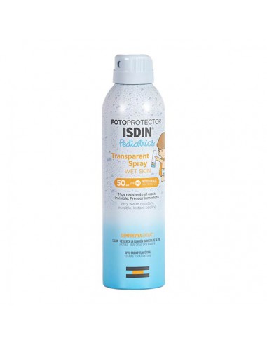 FOTO ISDIN  50 PEDIATRICS TRANSPARENT SPRAY WET