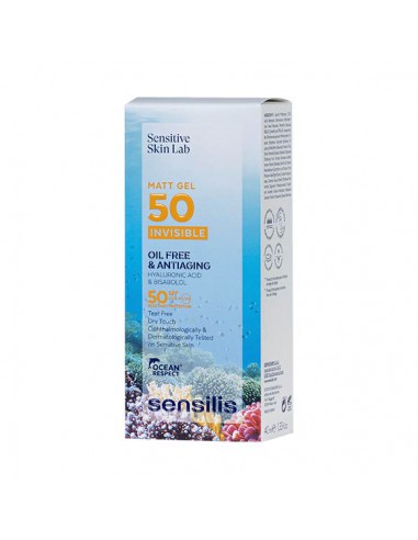 SENSILIS MATT GEL SPF 50 INVISIBLE OIL FRE 40 ML