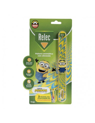 RELEC PULSERA MINIONS AMARILLO  CITRONELA