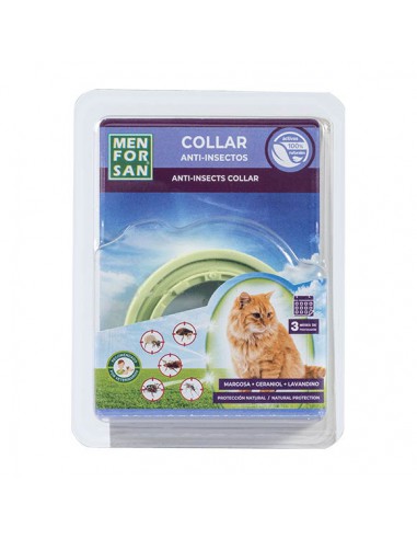 MENFORSAN COLLAR ANTI INSECTOS GATO