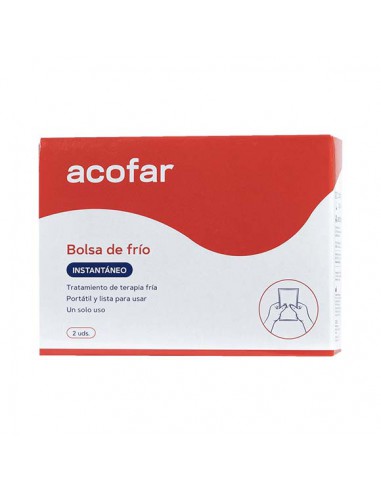 ACOFAR BOLSA DE FRIO INSTANTANEO 2 UNIDADES