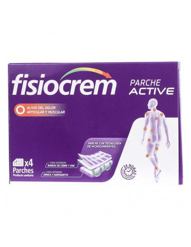 FISIOCREM PARCHE ACTIVE 4 UNIDADES