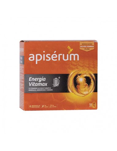 APISERUM ENERGIA VITAMAX 18 VIALES