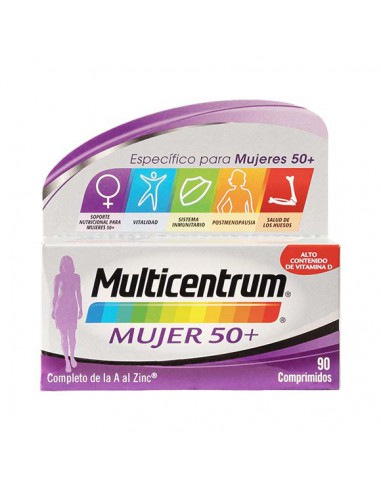 MULTICENTRUM MUJER 50+ 90 COMP