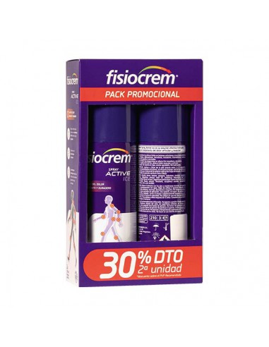 FISIOCREM SPRAY ACTIVE DUPLO 30% DTO SEGUNDA UNI