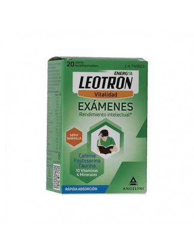 LEOTRON EXAMENES 20 SOBRES BUCODISPERSABLES