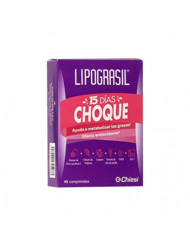 LIPOGRASIL 15 DIAS CHOQUE 45 COMPRIMIDOS