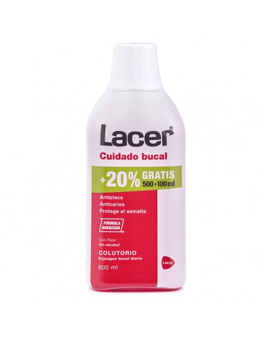 COLUTORIO LACER 500 ML +100 ML GRATIS