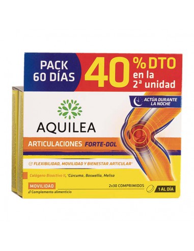 AQUILEA ARTICULACIONES FORTEDOL 40% DTO  COMPRIM