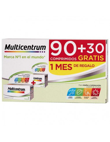 MULTICENTRUM 90 + 30 COMPRIMIDOS PACK PROMOCIONA