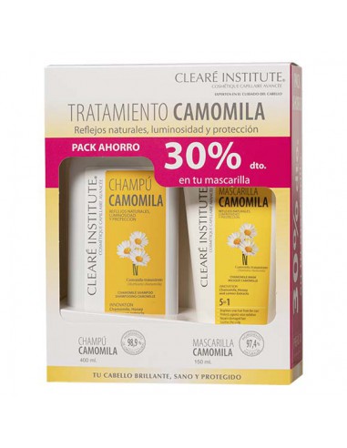 CLEARE CHAMPU  CAMOMILA PACK AHORRO 30%