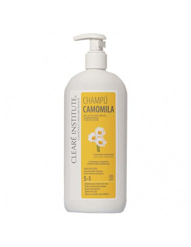 CLEARE INSTITUTE CHAMPU CAMOMILA 1 ENVASE 400 ML