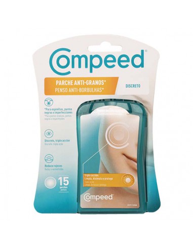 COMPEED PARCHE ANTI-GRANOS REDONDO TRIPLE ACCIO