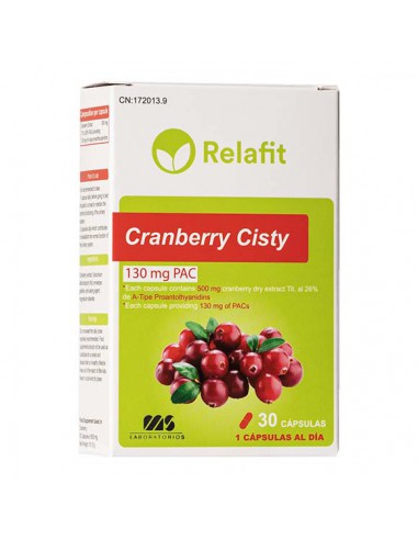 RELAFIT MS CRANBERRY CISTY 30 CAPS