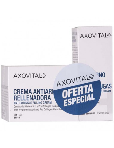 AXOVITAL ANTIARRUGAS DIA +CONTORNO DE OJOS