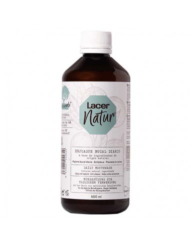 LACER NATUR ENJUAGUE BUCAL DIARIO 500 ML