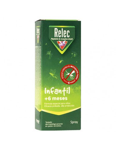 RELEC INFANTIL +6 MESES REPELENTE 100 ML SPRAY