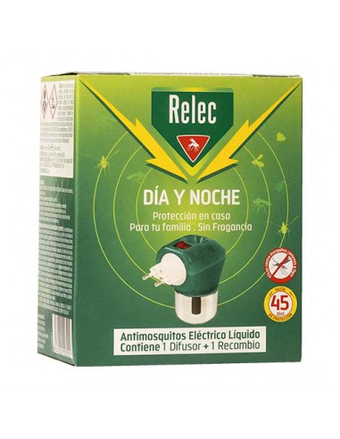 RELEC DIA Y NOCHE ANTIMOSQUITOS ELECTRICO LIQUID