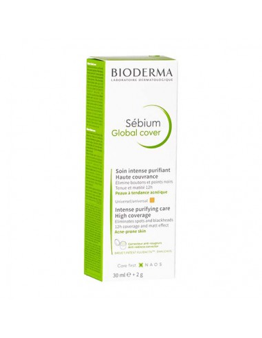 SEBIUM GLOBAL COVER BIODERMA 30 ML