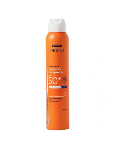 ACOFARMA SPF 50+ SPRAY SOLAR TRANSPARENTE 200 ML