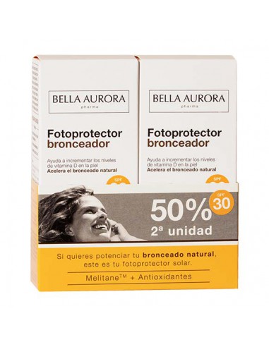 FOTOPROTECTOR BRONCEADOR SPF 30  PACK 50% 2ªUNI