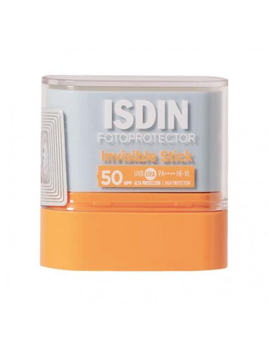 FOTOPROTECTOR ISDIN INVISIBLE SPF 50 1 STICK 10