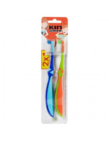 CEPILLO DENTAL  KIN JUNIOR DUPLO 2X1