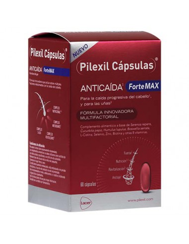 PILEXIL CAPSULAS ANTICAIDA FORTEMAX 60 CAPSULAS