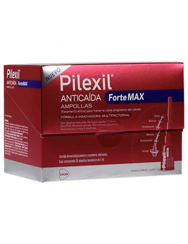 PILEXIL ANTICAIDA FORTEMAX 20 AMPOLLAS 5 ML