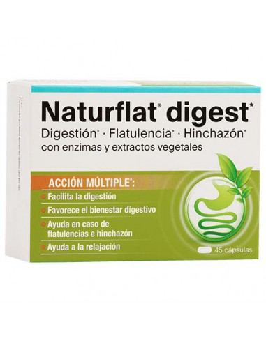 NATURFLAT DIGEST 45 CAPSULAS