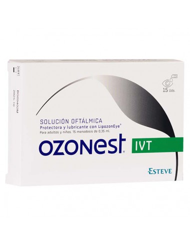 OZONEST IVT SOLUCION OFTALMICA 15 MONODOSIS 0,35