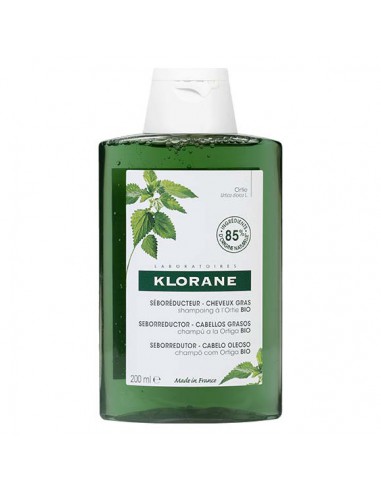 CHAMPU KLORANE ORTIGA BLANCA 200 ML.