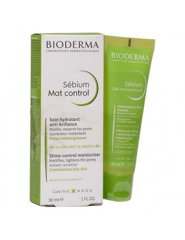 SEBIUM MAT CONTROL BIODERMA MATIFICANTE 30 ML