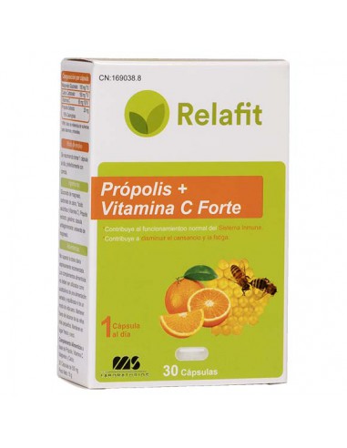 RELAFIT MS PROPOLIS + VITAMINA C 598 MG 30 CAPS