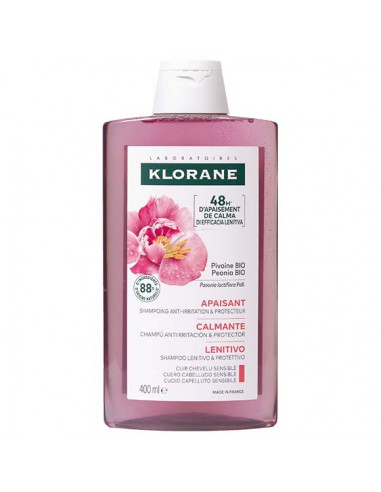 CHAMPU KLORANE A LA PEONIA 400 ML.